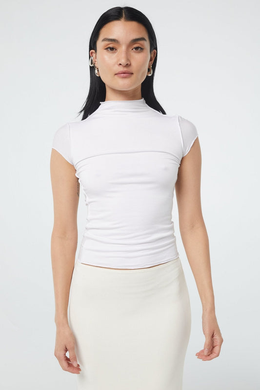 REESE MOCK NECK TOP